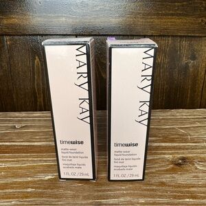 (2) Mary Kay Timewise Matte Wear Liquid Foundation 1 oz Ivory 5 #038754